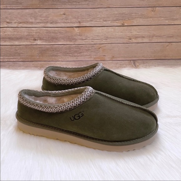 UGG Shoes Ugg Mens Tasman Slippers In Moss Green Poshmark